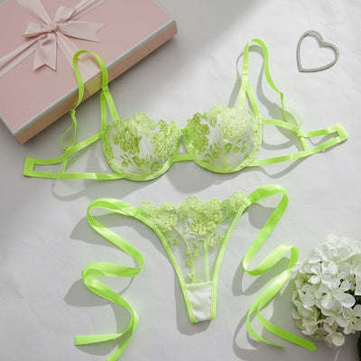 Aeloria Flower Set – lime