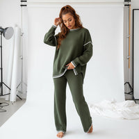 Knit Lounge Set - green