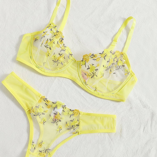 Calyra Rose Set – yellow