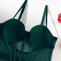 Melina Bustier Set – green